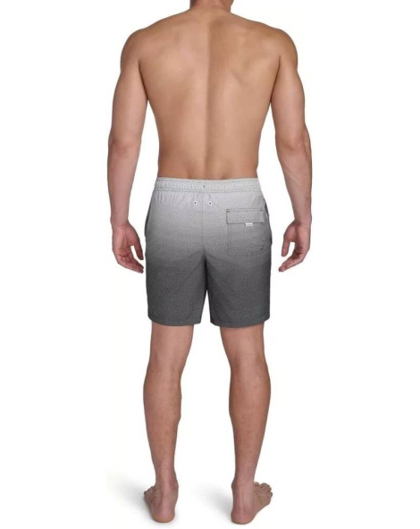 Шорты мужские для плавания Calvin Klein с UPF +40 1159845241 (Черный/Белый XL)