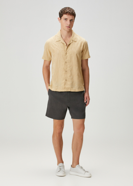 Мужские шорты для плавания GUESS на завязках 1159848594 (Серый M)