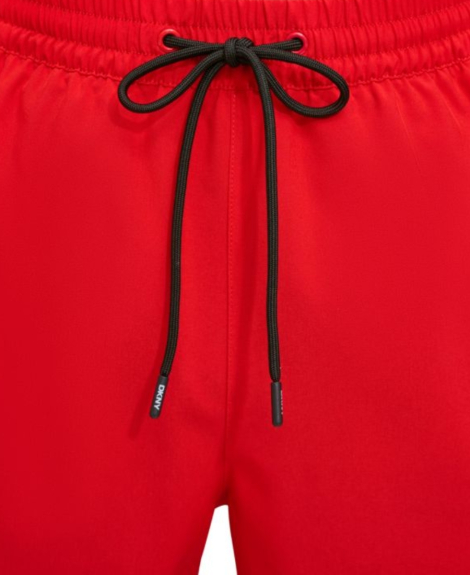 Мужские пляжные шорты DKNY с защитой от солнца UPF 40+ 1159849081 (Красный XXL)