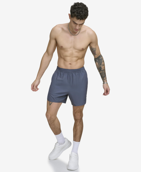 Чоловічі пляжні шорти Volley DKNY із захистом від сонця UPF 40+ 1159849443 (Сірий XL)