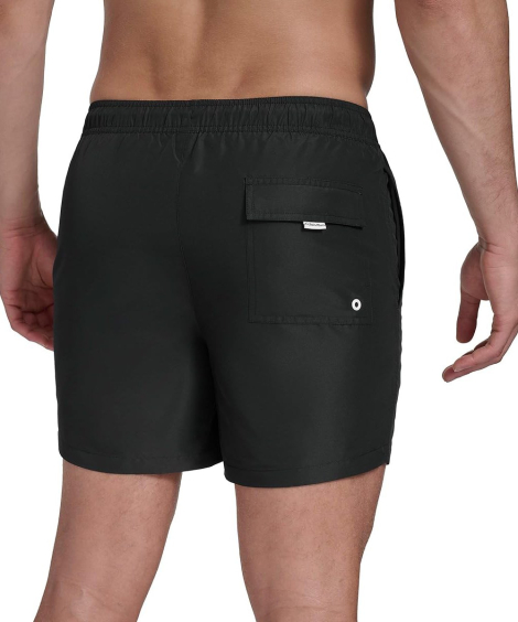 Шорты мужские для плавания Calvin Klein с защитой от солнца UPF 40+ 1159849779 (Черный L)