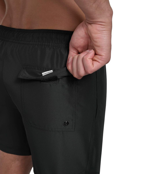 Шорты мужские для плавания Calvin Klein с защитой от солнца UPF 40+ 1159849779 (Черный L)