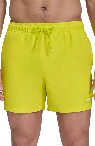 Шорты мужские для плавания Calvin Klein с UPF 40+ 1159850537 (Желтый L)