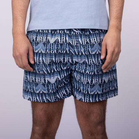 Мужские шорты для плавания Armani Exchange 1159850876 (Синий S)