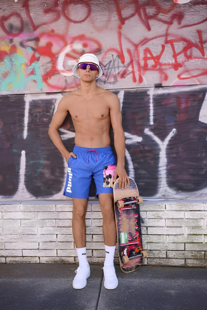 Шорти чоловічі для плавання Puma 1159856569 (Синій XL)