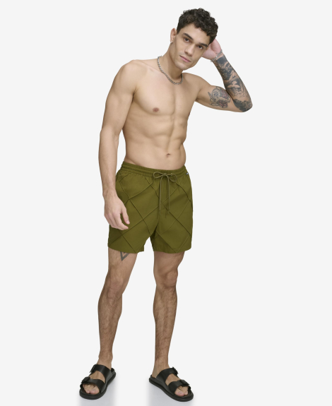 Плавальні шорти DKNY із захистом від сонця 1159858719 (Зелений XXL)