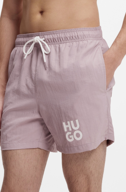 Мужские шорты для плавания HUGO by Hugo Boss 1163273956 (Сиреневый XL)
