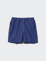 Мужские шорты для плавания UNIQLO на завязках 1159793230 (Синий, S)