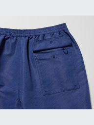Мужские шорты для плавания UNIQLO на завязках 1159793230 (Синий, S)
