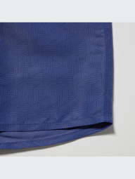Мужские шорты для плавания UNIQLO на завязках 1159793230 (Синий, S)