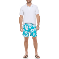 Шорты мужские для плавания Calvin Klein с UPF 40+ 1159841423 (Голубой XXL)