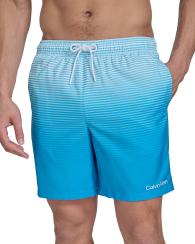 Шорты мужские для плавания Calvin Klein с UPF 40+ 1159844254 (Голубой L)