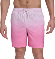 Шорты мужские для плавания Calvin Klein с UPF 40+ 1159845186 (Розовый L)