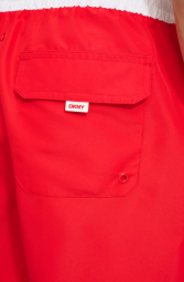 Мужские пляжные шорты DKNY с защитой от солнца UPF 40+ 1159845615 (Красный XXL)
