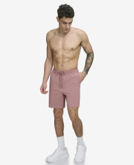 Чоловічі пляжні шорти DKNY із захистом від сонця UPF 40+ 1159846862 (Рожевий S)