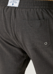 Мужские шорты для плавания GUESS на завязках 1159848594 (Серый M)