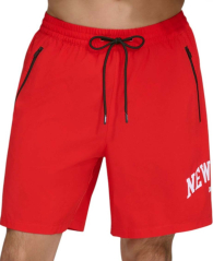 Мужские пляжные шорты DKNY с защитой от солнца UPF 40+ 1159849081 (Красный XXL)