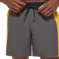 Шорты мужские для плавания Calvin Klein с UPF 40+ 1159849472 (Серый/Желтый S)