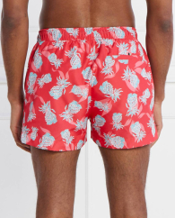Шорты мужские для плавания BOSS by Hugo Boss с принтом 1159850104 (Красный XL)