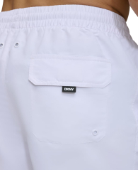 Мужские пляжные шорты DKNY с защитой от солнца UPF 40+ 1159850476 (Белый XXL)