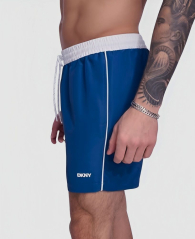 Мужские пляжные шорты DKNY с защитой от солнца UPF 40+ 1159852010 (Синий XXL)