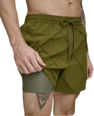 Плавальні шорти DKNY із захистом від сонця 1159858719 (Зелений XXL)