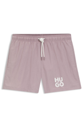 Мужские шорты для плавания HUGO by Hugo Boss 1163273956 (Сиреневый XL)