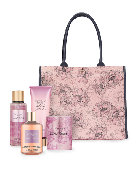 Подарунковий набір засобів для догляду за тілом Velvet Petals від Victoria's Secret 1159848265 (Рожевий One Size)