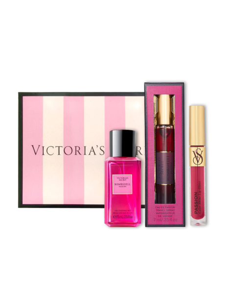 Подарочный набор Bombshell Passion от Victoria’s Secret для путешествий 1159848559 (Розовый One size)