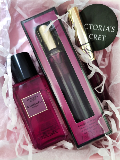 Подарочный набор Bombshell Passion от Victoria’s Secret для путешествий 1159848559 (Розовый One size)