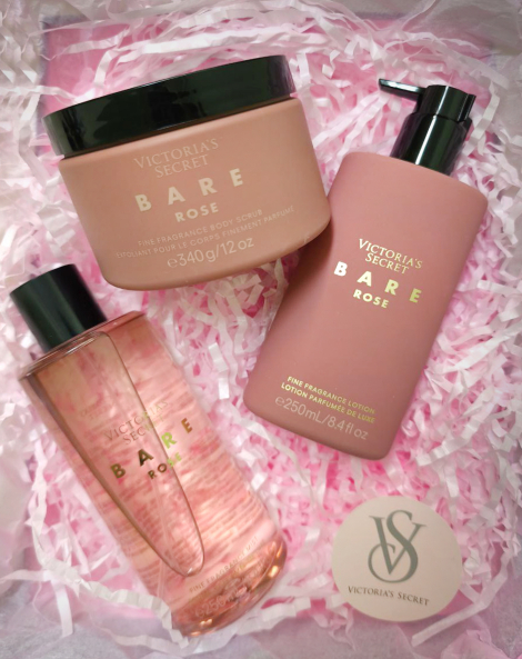 Подарочный набор Bare Rose Victoria’s Secret 1159849200 (Розовый One size)