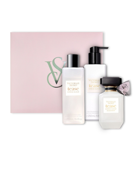 Подарочный набор Tease Creme Cloud от Victoria’s Secret 1159849419 (Белый One size)