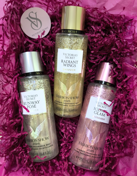 Подарочный набор эксклюзивных мистов Fashion Show 2025 от Victoria’s Secret 3 аромата 1159852939 (Разные цвета One Size)