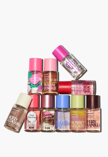 Набор мистов Victoria’s Secret Pink 10 ароматов 1159855402 (Разные цвета One size)