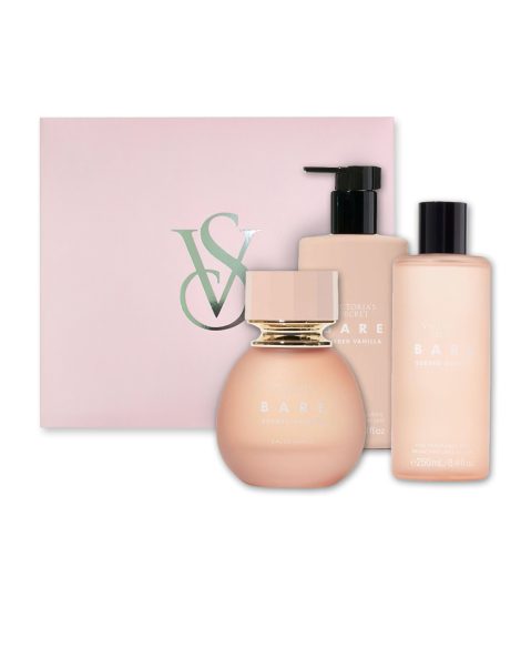 Подарочный набор Bare Sueded Vanilla от Victoria’s Secret 1159855967 (Бежевый One size)