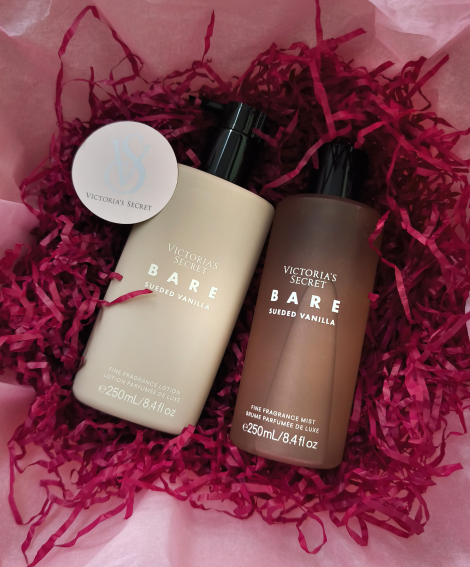 Подарочный набор Bare Sueded Vanilla от Victoria’s Secret 1159855967 (Бежевый One size)