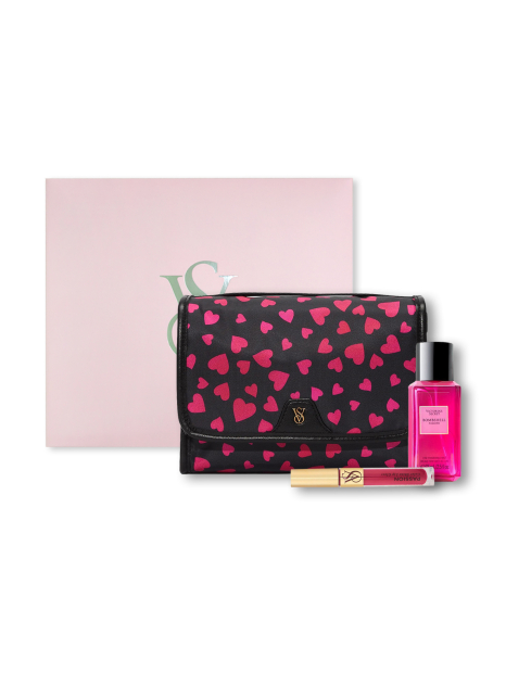 Подарочный набор от Victoria’s Secret с косметичкой 1159856209 (Розовый One size)