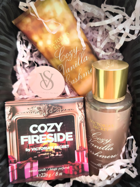 Подарочный набор Victoria’s Secret с косметичкой 1159856973 (Черный/Коричневый One size)