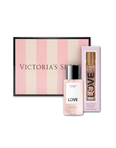 Подарочный набор Love от Victoria’s Secret для путешествий 1159857144 (Розовый One size)
