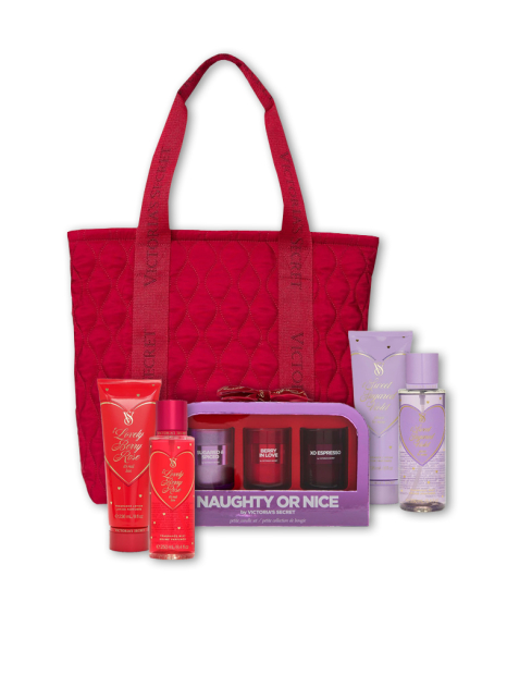 Великий подарунковий набір для тіла від Victoria's Secret 1159857920 (Червоний / Бузковий One Size)