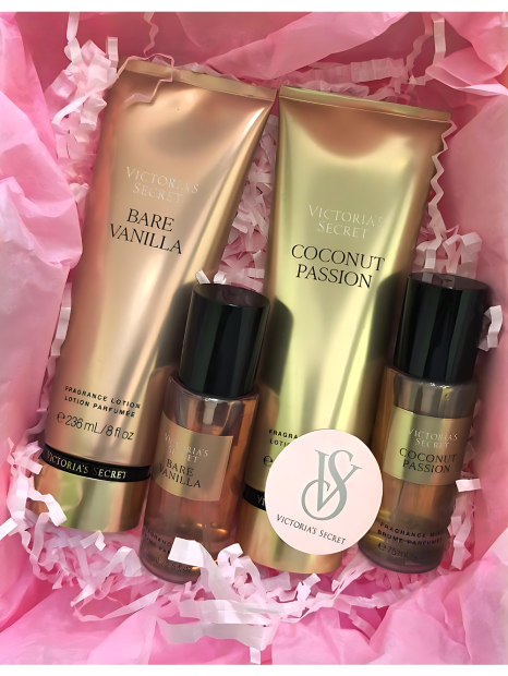 Подарочный набор от Victoria’s Secret 1159858031 (Золотистый One size)