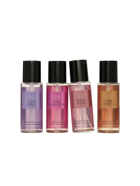 Подарунковий набір містів Victoria's Secret 4 аромату 1159860502 (Різні кольори One Size)