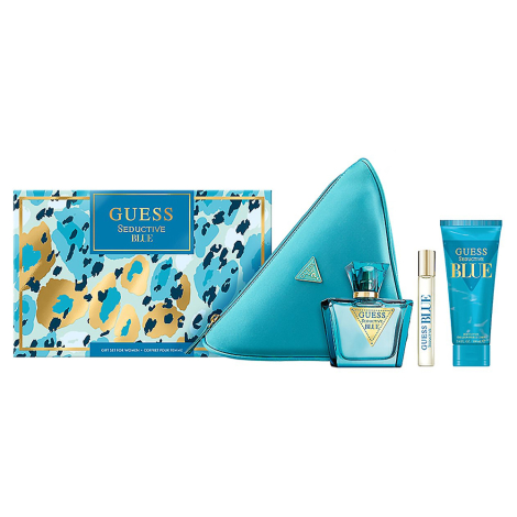 Женский падарочный набор Blue Seductive GUESS 1159864417 (Голубой One size)