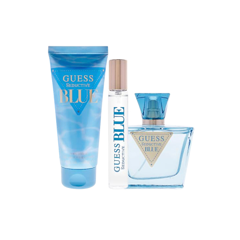 Женский падарочный набор Blue Seductive GUESS 1159864417 (Голубой One size)
