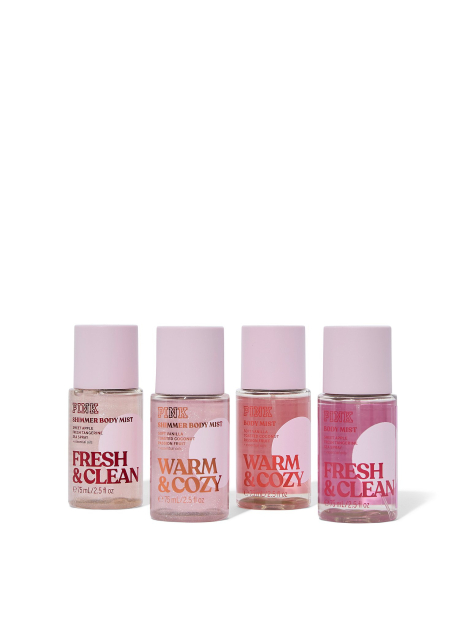 Подарочный набор мистов Victoria’s Secret Pink Sparkle & Scent 2 аромата 1162647169 (Розовый One Size)