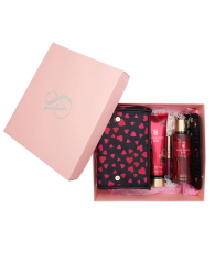 Подарочный набор от Victoria’s Secret с косметичкой 1159847700 (Красный One size)