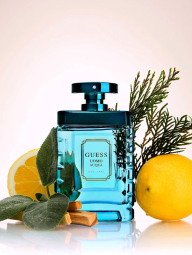 Мужской подарочный набор Uomo Acqua GUESS 1159847917 (Синий One size)