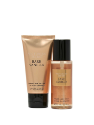 Подарочный набор Bare Vanilla Victoria’s Secret мист и лосьон в мини-формате 1159852910 (Коричневый 75 ml/75 ml)