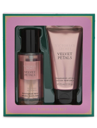 Подарочный набор Velvet Petals Victoria’s Secret мист и лосьон в мини-формате 1159852925 (Розовый 75 ml/75 ml)