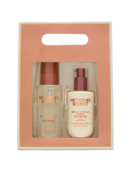 Подарочный набор Spiced Vanilla Cream Feel Toasty Victoria’s Secret мист и лосьон 1159853327 (Коричневый 88 ml/88 ml)